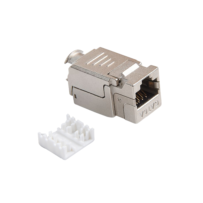 Smt-1048t8c6a-ftp 90 derajat cat6a toolless keystone jack