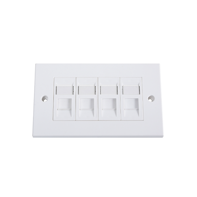 SMT-4306-140p-4p Dua Geng Flat Frame UK Tipe Faceplate